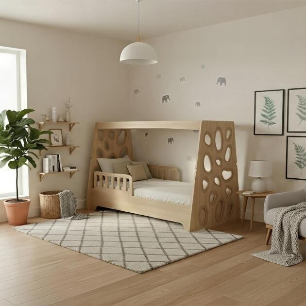 Cut-Out House Adventure BedCut-Out House Adventure Bed