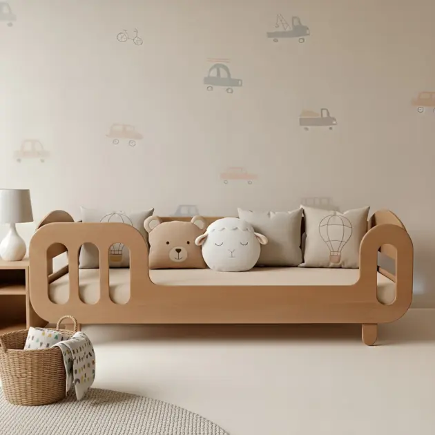 The Soft Curves Toddler Bed